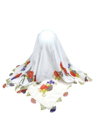 Ortası Boş İğne Oyalı Yazma