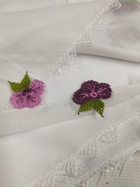 Ağır Model İğne Oyalı Cenk Yazma