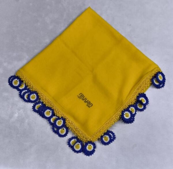 Nazar Boncuklu Tığ Oyalı Yazma