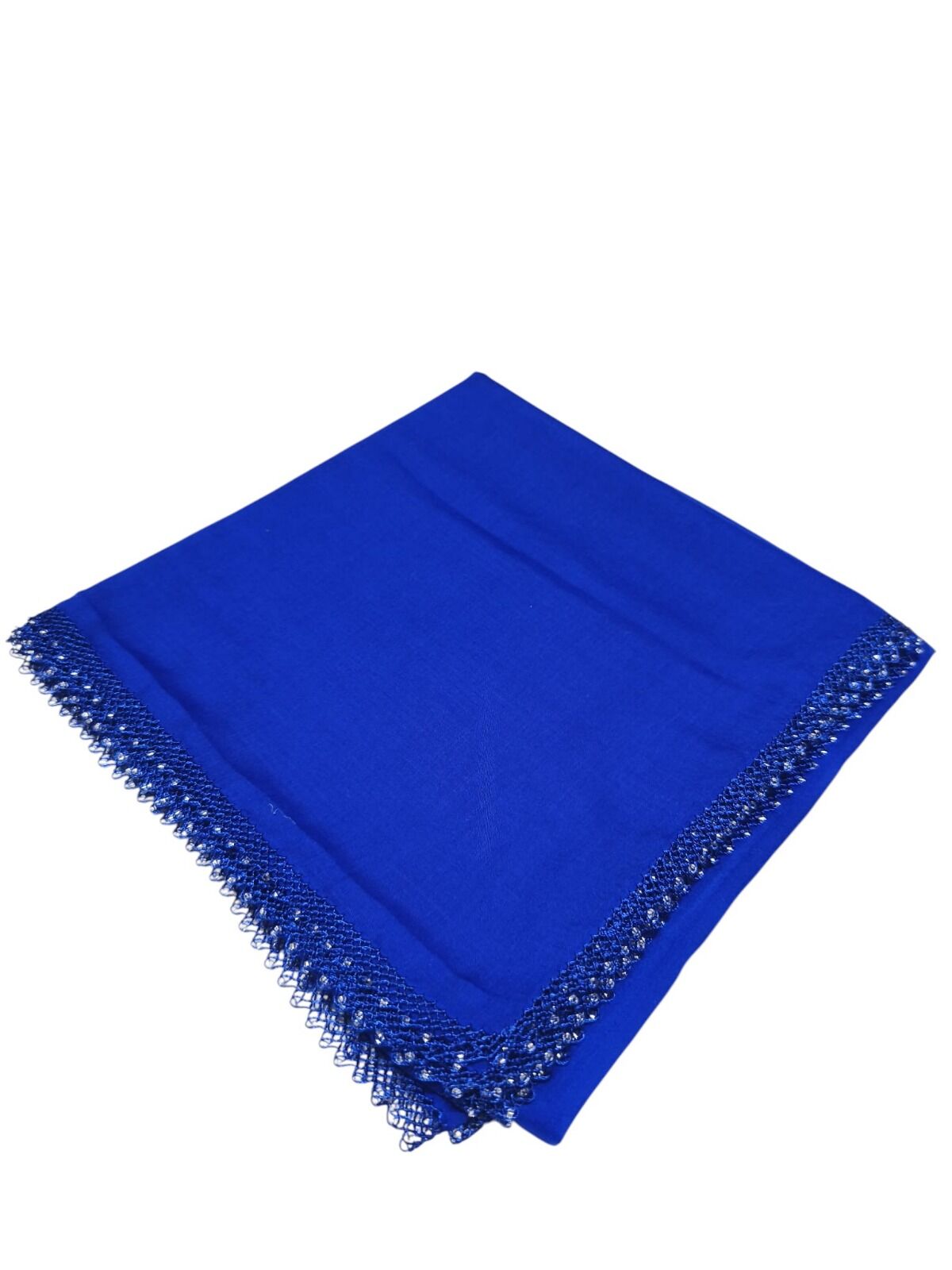 Düz Renk İğne Oyalı Cenk  Yazma