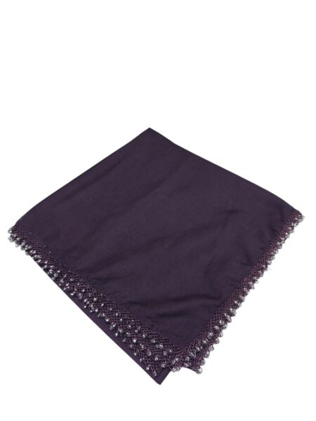 Düz Renk İğne Oyalı Cenk Yazma