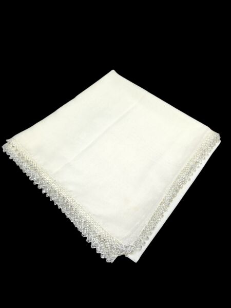 Düz Renk İğne Oyalı Cenk Yazma