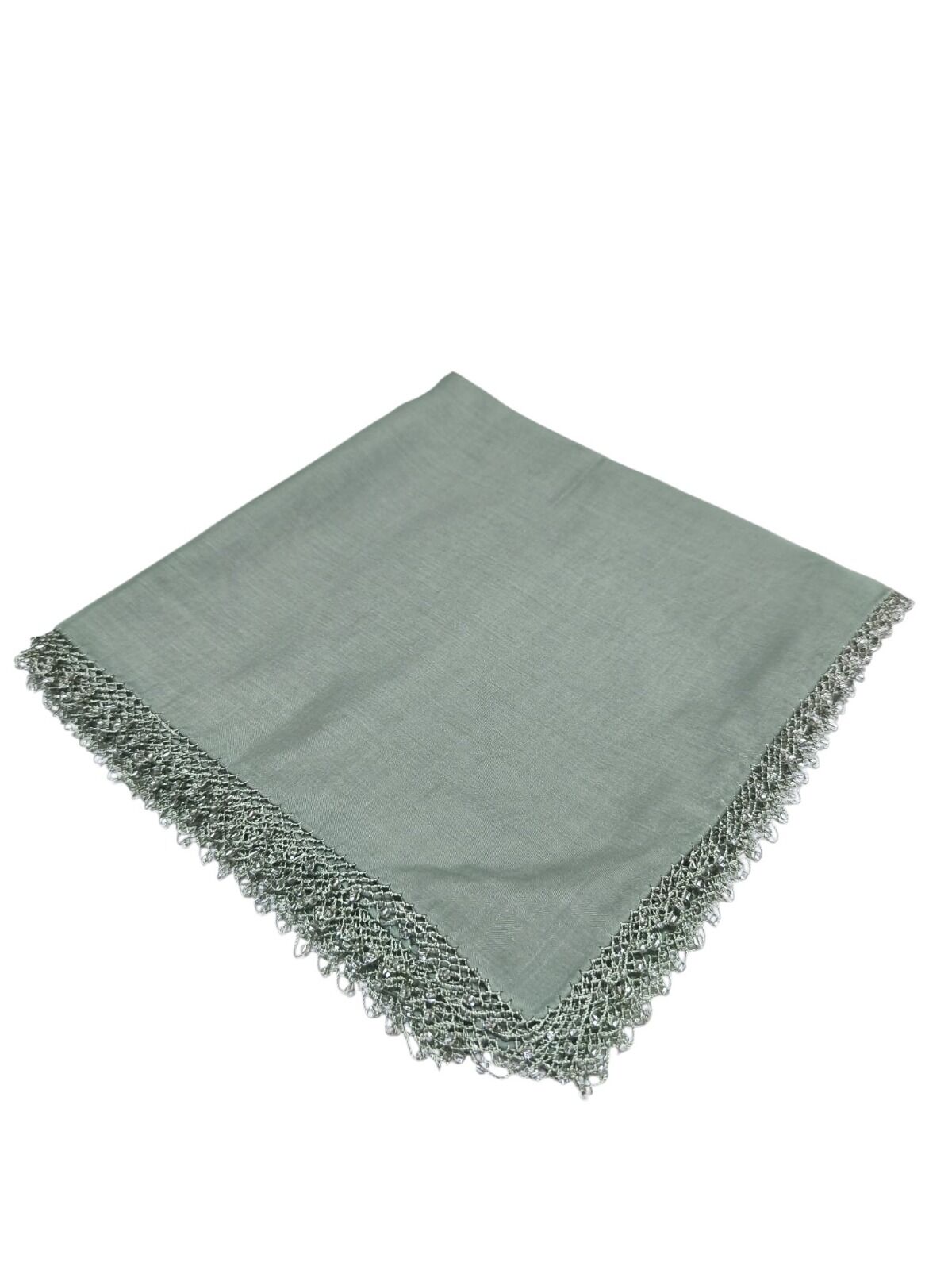 Düz Renk İğne Oyalı Cenk Yazma