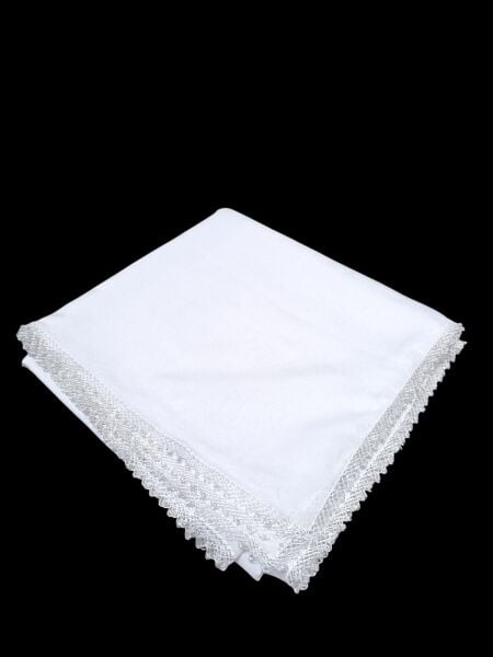 Düz Renk İğne Oyalı Cenk Yazma