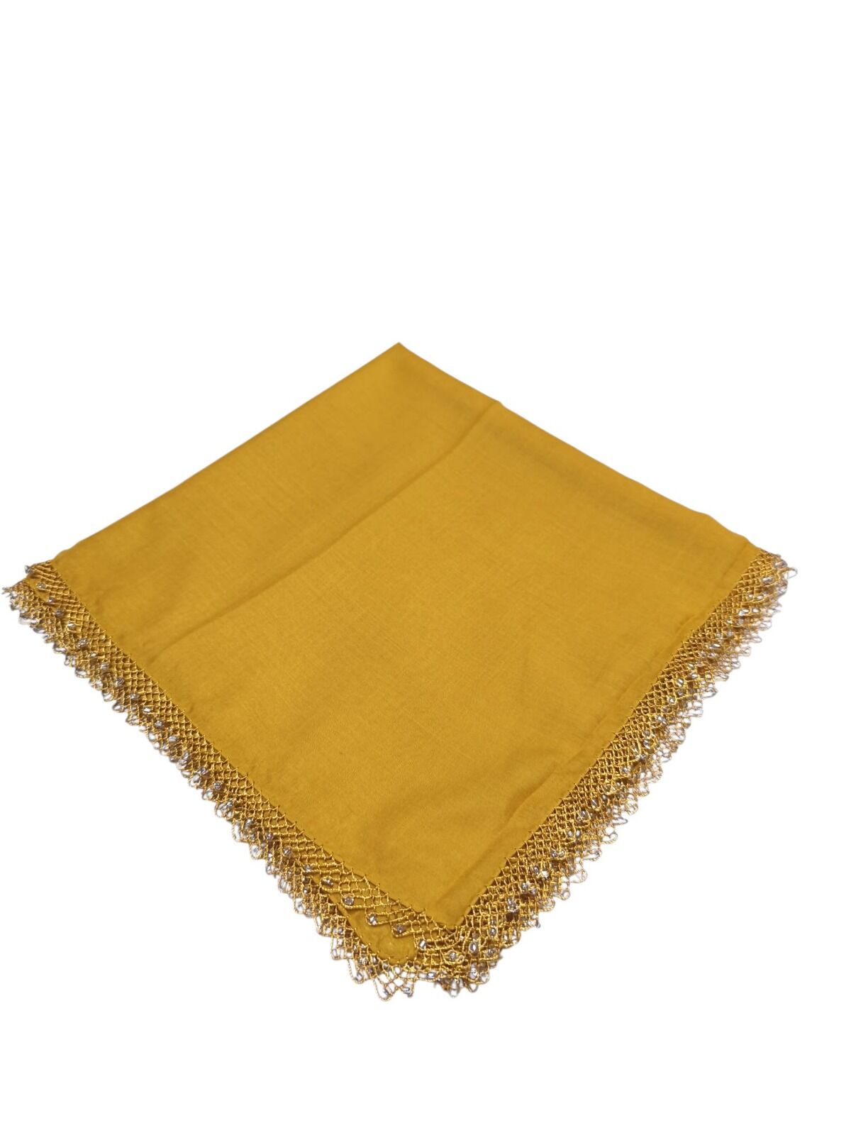 Düz Renk İğne Oyalı Cenk Yazma