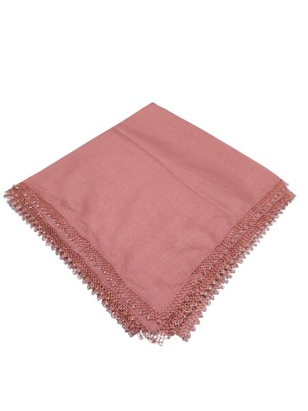 Düz Renk İğne Oyalı Cenk  Yazma