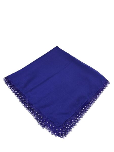 Düz Renk İğne Oyalı Cenk Yazma