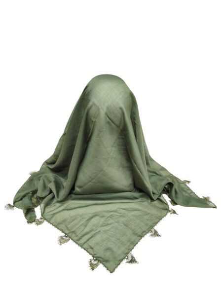 Düz Renk İğne Oyalı Cenk ve Reyyan Yazma