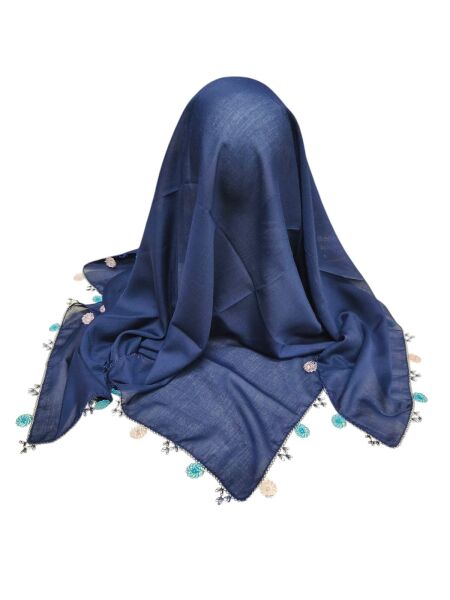 Düz Renk İğne Oyalı Cenk ve Reyyan Yazma