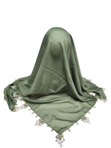 Düz Renk İğne Oyalı Cenk ve Reyyan Yazma