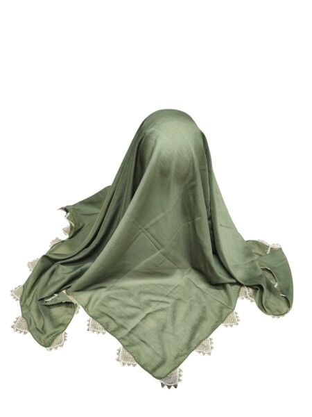 Düz Renk İğne Oyalı Cenk ve Reyyan Yazma